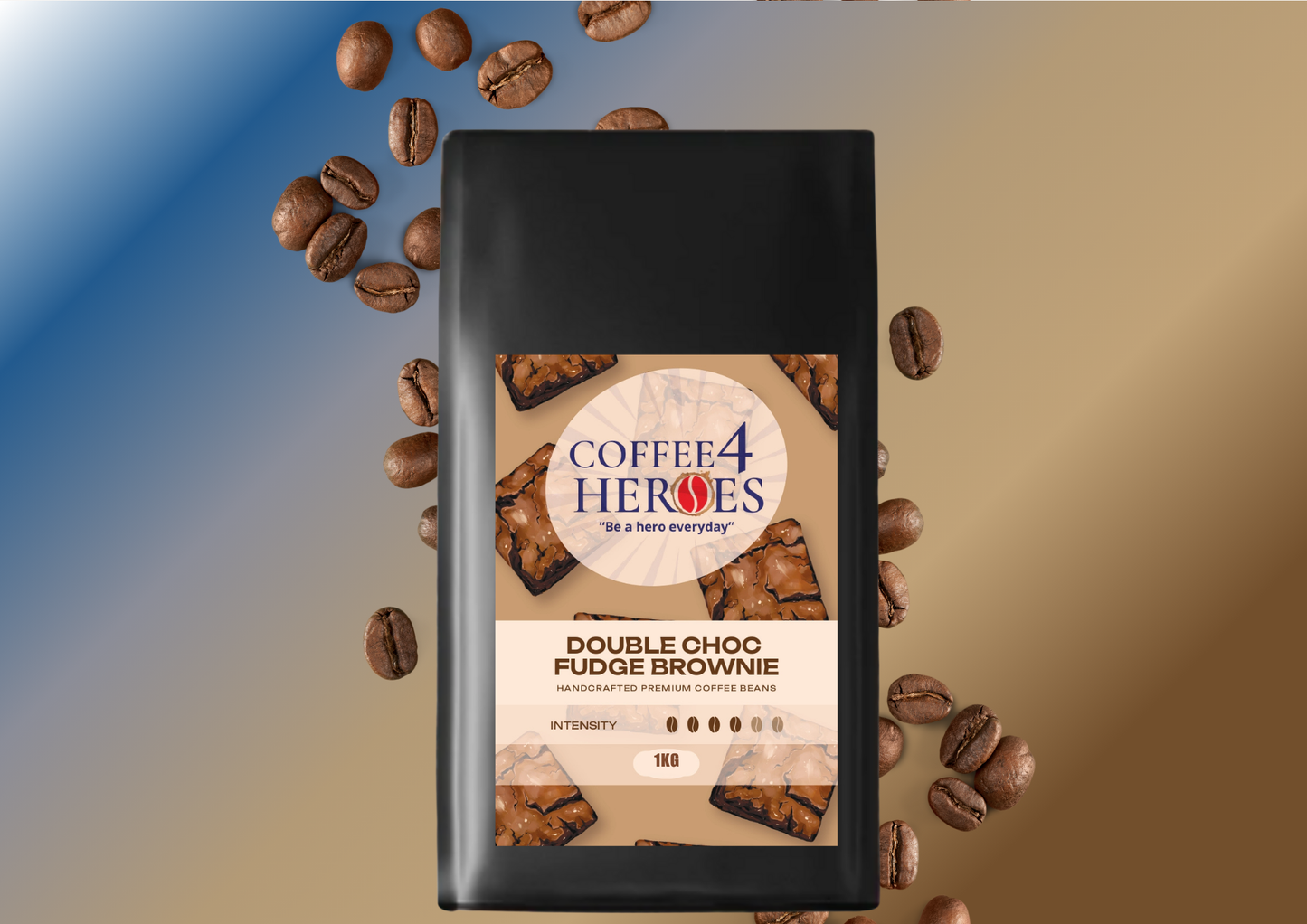 Double Choc Fudge Brownie Flavoured 1kg - NTPL