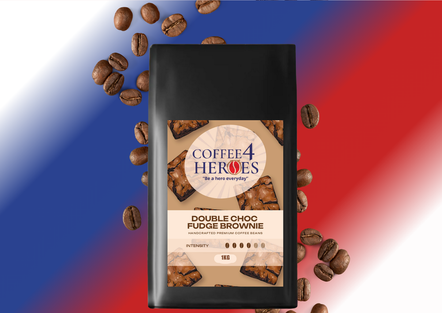 Double Choc Fudge Brownie Flavoured 1kg-LWA