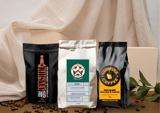 Father's Day Special- 1KG Coffee4Heroes +  1KG Whiskey Bravo Zulu +  1KG Gunfire- IDRC