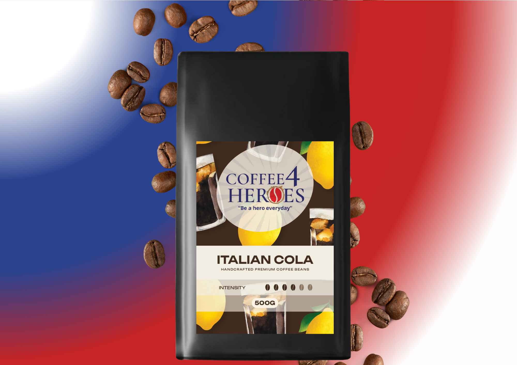 Italian Cola Flavoured 500g-LWA – COFFEE4HEROES