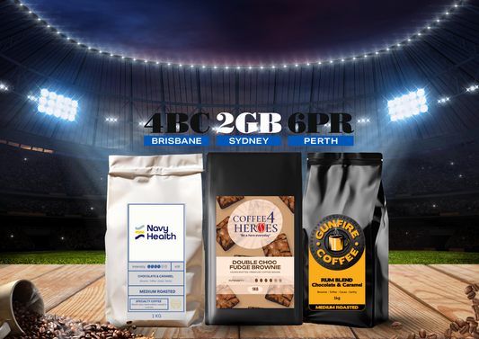 Footy Finals Pack - 1kg Signature + 1kg Double Choc Fudge Brownie + 1kg Gunfire- GFO
