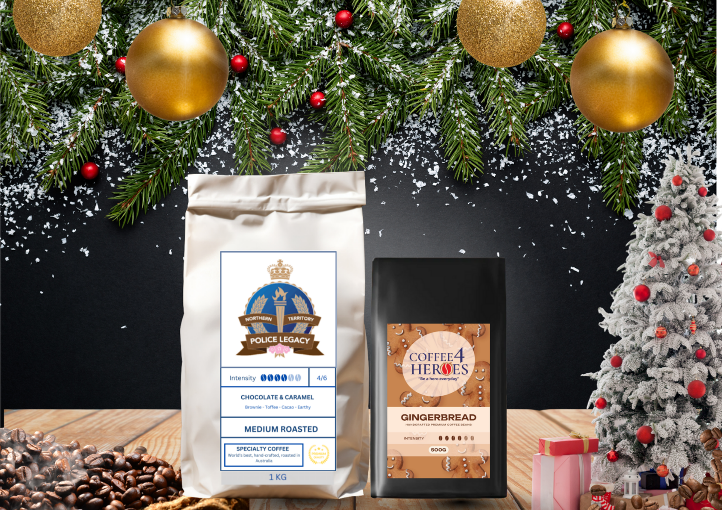 Christmas Pack Special- 1KG Signature & 500G Gingerbread- NTPL