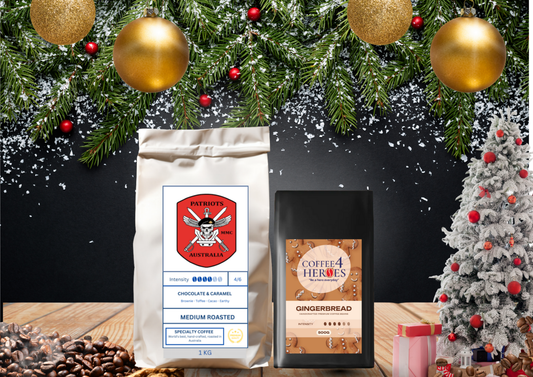 Christmas Pack Special- 1KG Signature & 500G Gingerbread- Patriots