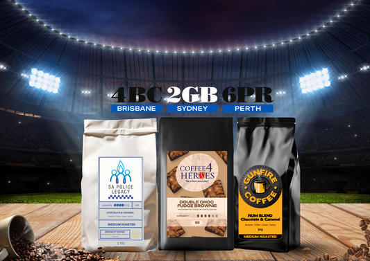 Footy Finals Pack - 1kg Signature + 1kg Double Choc Fudge Brownie + 1kg Gunfire- SAPL