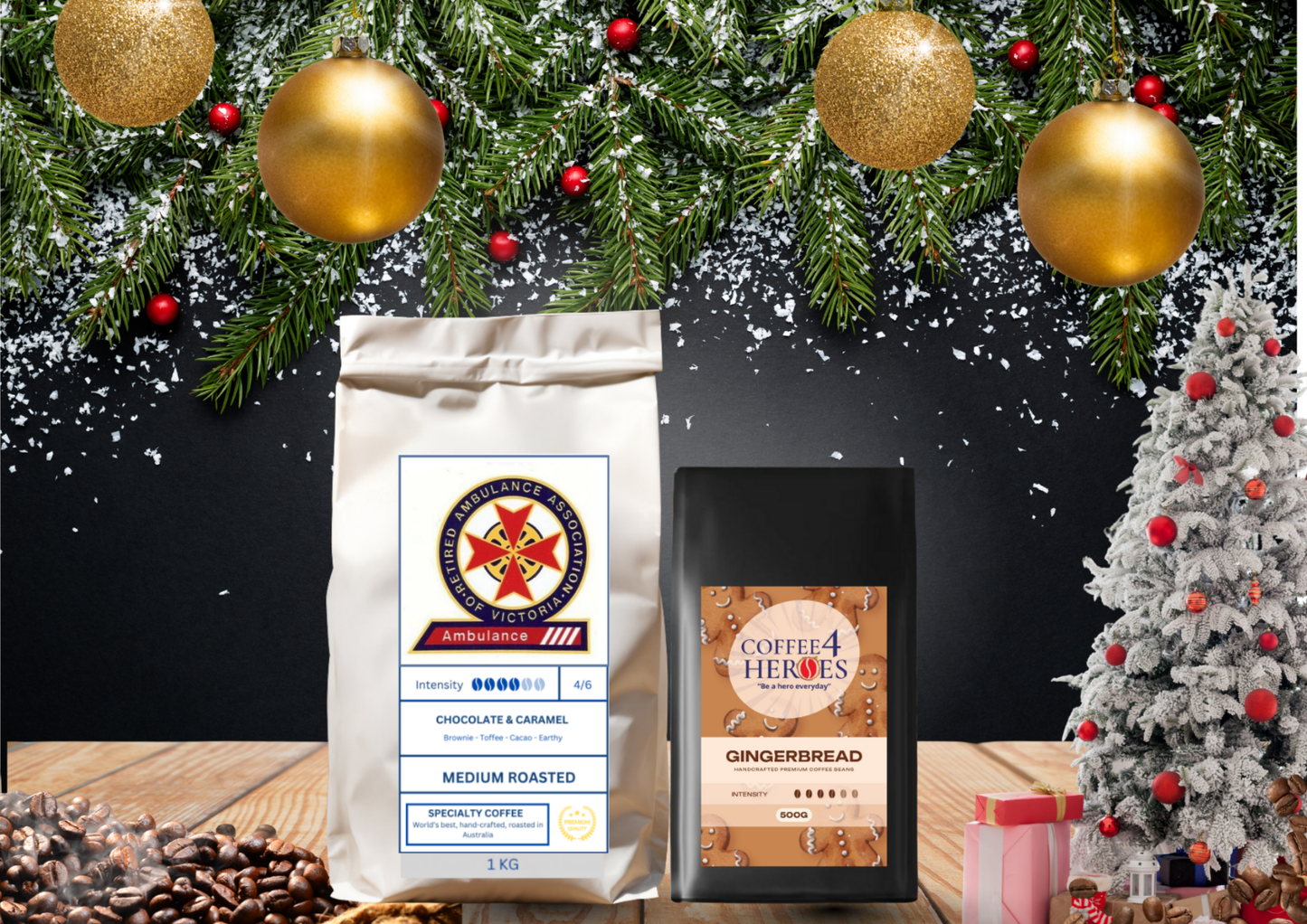 Christmas Pack Special- 1KG Signature & 500G Gingerbread- TRAAV
