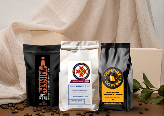 Father's Day Special- 1KG Coffee4Heroes +  1KG Whiskey Bravo Zulu +  1KG Gunfire- TRAAV