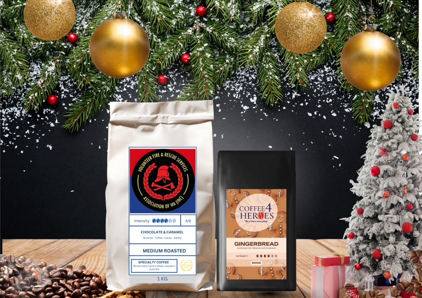 Christmas Pack Special- 1KG Signature & 500G Gingerbread- VFRS