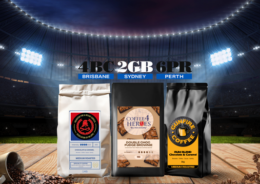 Footy Finals Pack - 1kg Signature + 1kg Double Choc Fudge Brownie + 1kg Gunfire- VFRS