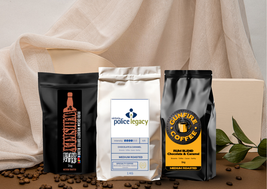 Father's Day Special- 1KG Coffee4Heroes +  1KG Whiskey Bravo Zulu +  1KG Gunfire- VPL